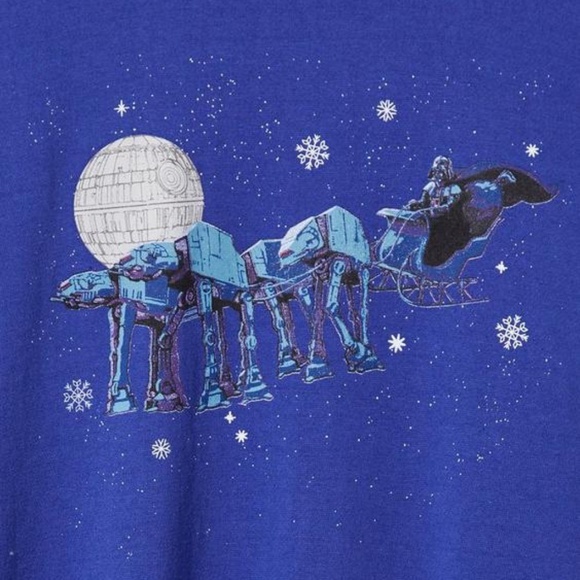 Torrid Star Wars Christmas Cozy Fleece Crew Neck Pullover Sweatshirt size 1X - Picture 2 of 8